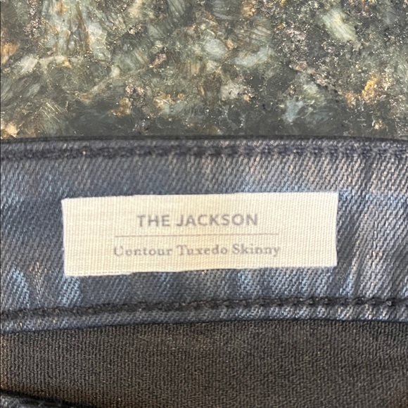 Ag Goldschmied Jeans Size 26 Black The Jackson Contour Tuxedo Skinny - Picture 6 of 6
